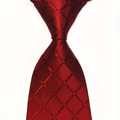 Men's Classic Striped Plaids Tie Wedding Business Necktie