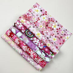 20 Mixed Floral Cotton Fabric for Quilting Sewing DIY Stitching