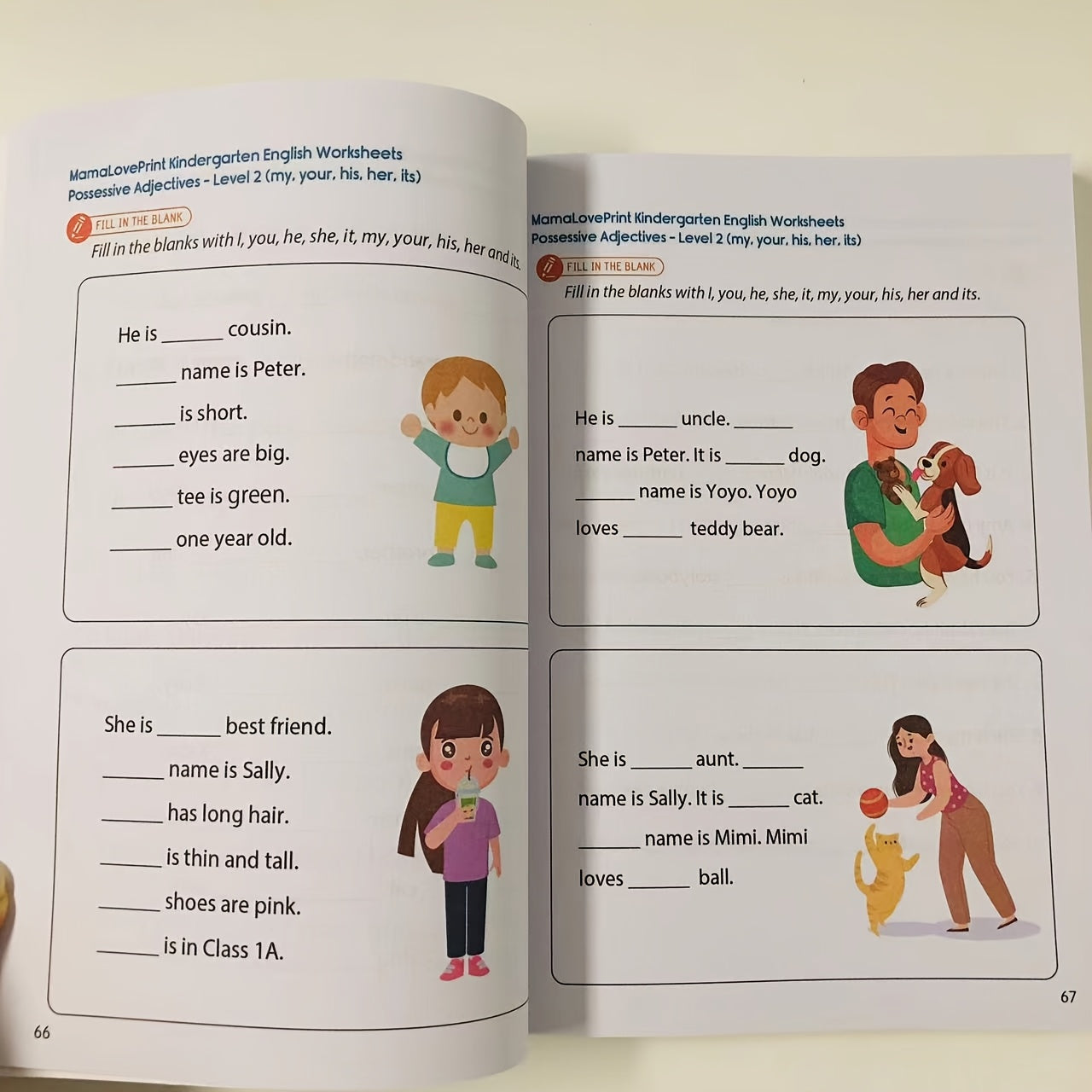 Interactive English Grammar Workbook with Exercises