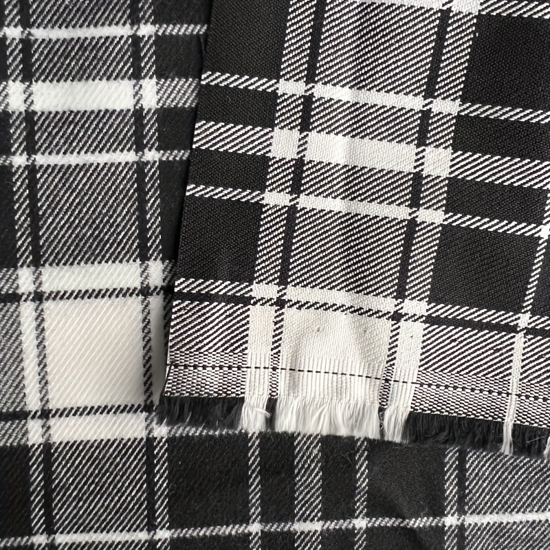 1 Yard Frosted Woven Cotton Lattice