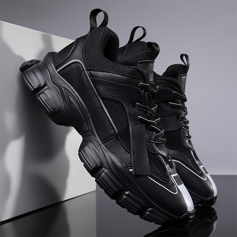 Men's Comfy Non Slip Running Shoes Shock Absorption Sneakers