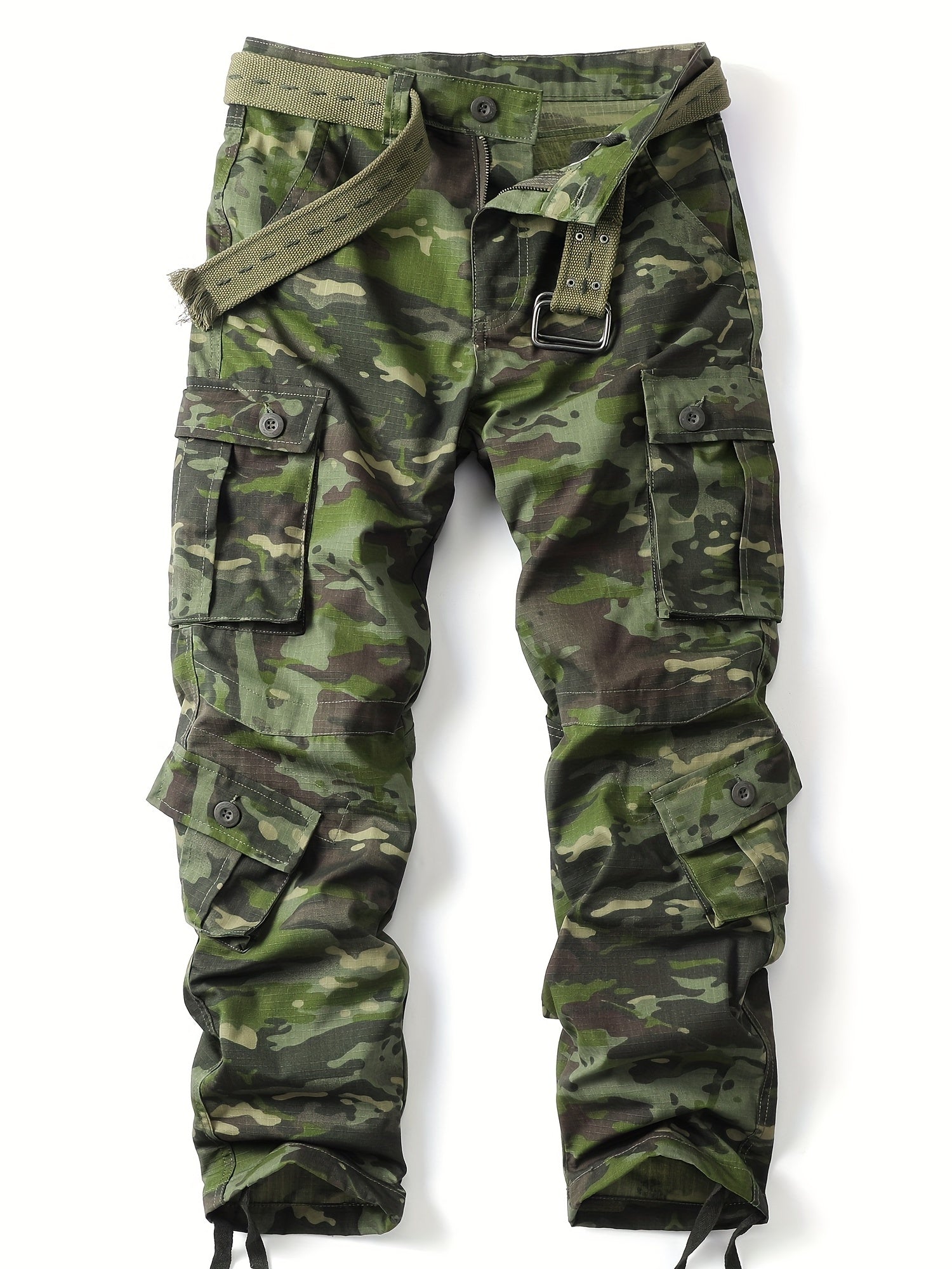 Men's Ripstop Wild Cargo Pants Relaxed Fit Hiking Pants