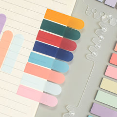 6 Styles Card PET Sticky Notes 200 Index Stickers Per Style 1 Set