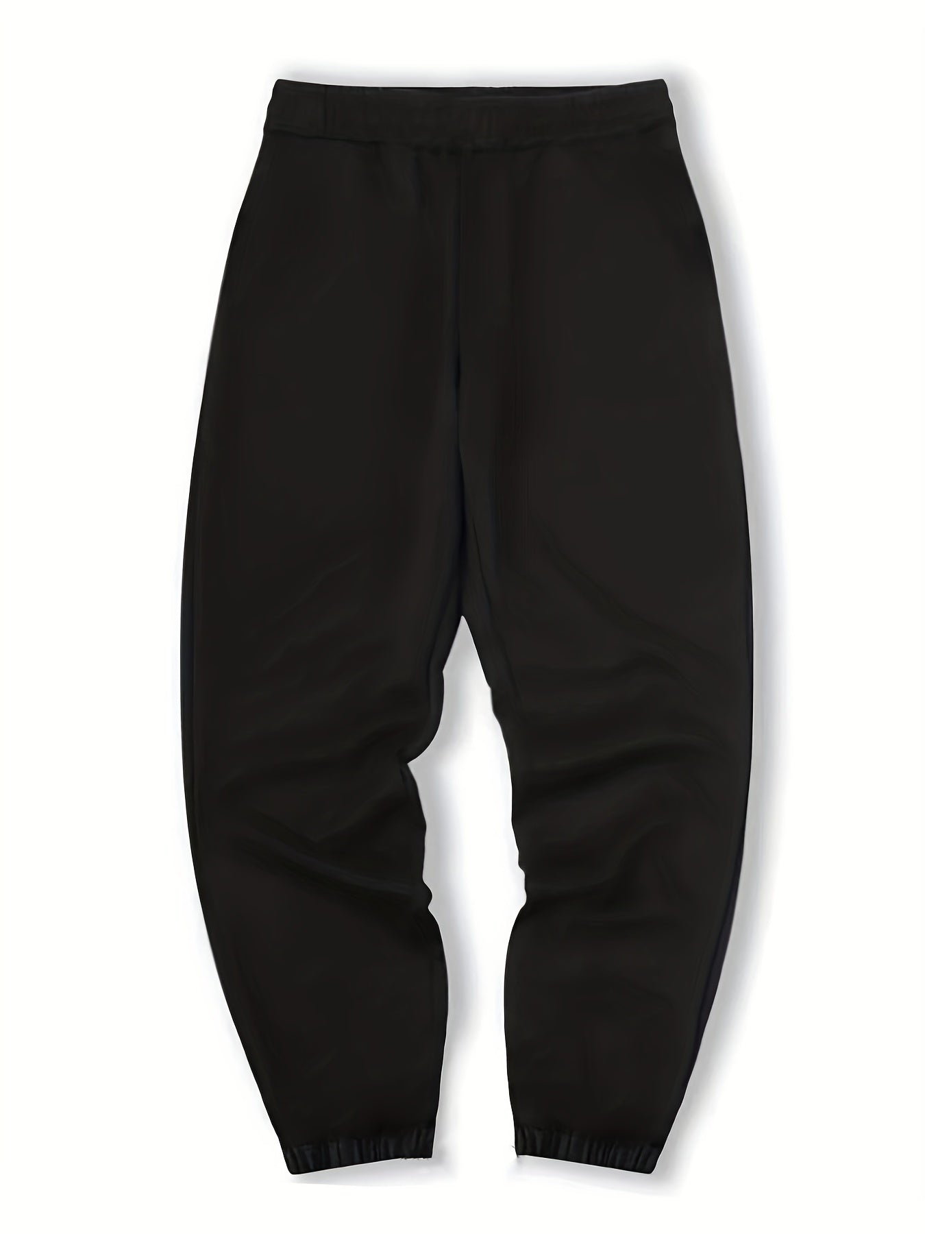 Anime Cloud Print Drawstring Sweatpants Loose Fit Pants Men's Casual Joggers