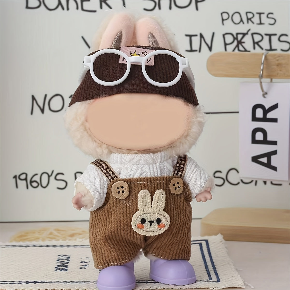 Doll Glasses Frame Fashionable Gift for Dolls No Lenses