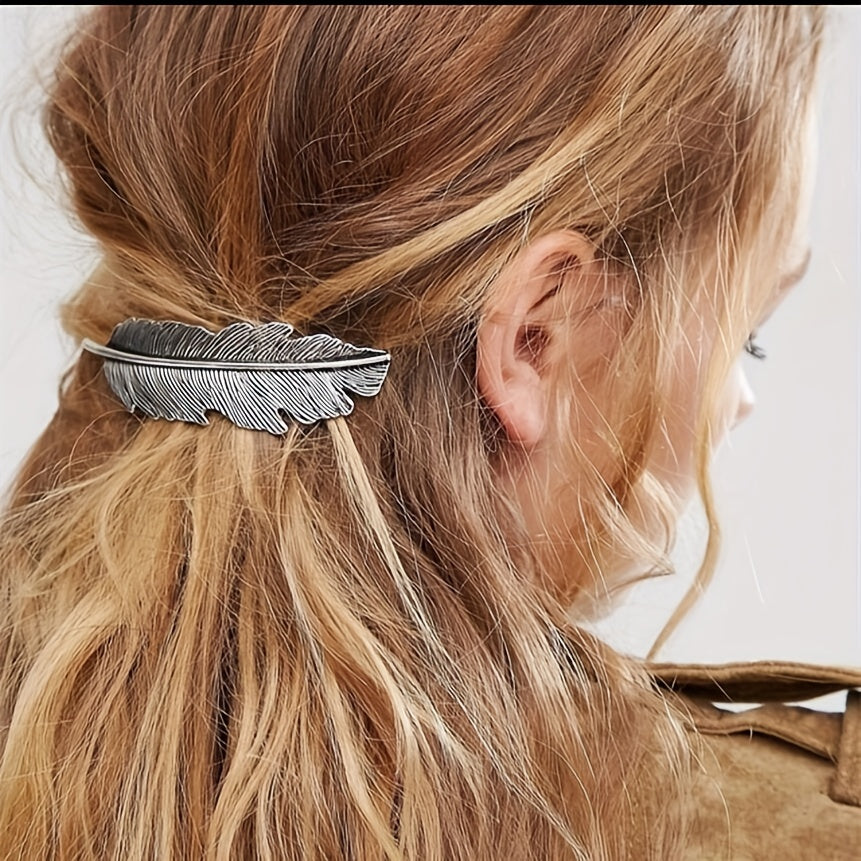 Retro Leaf Hair Clip Vintage Hair Accessories