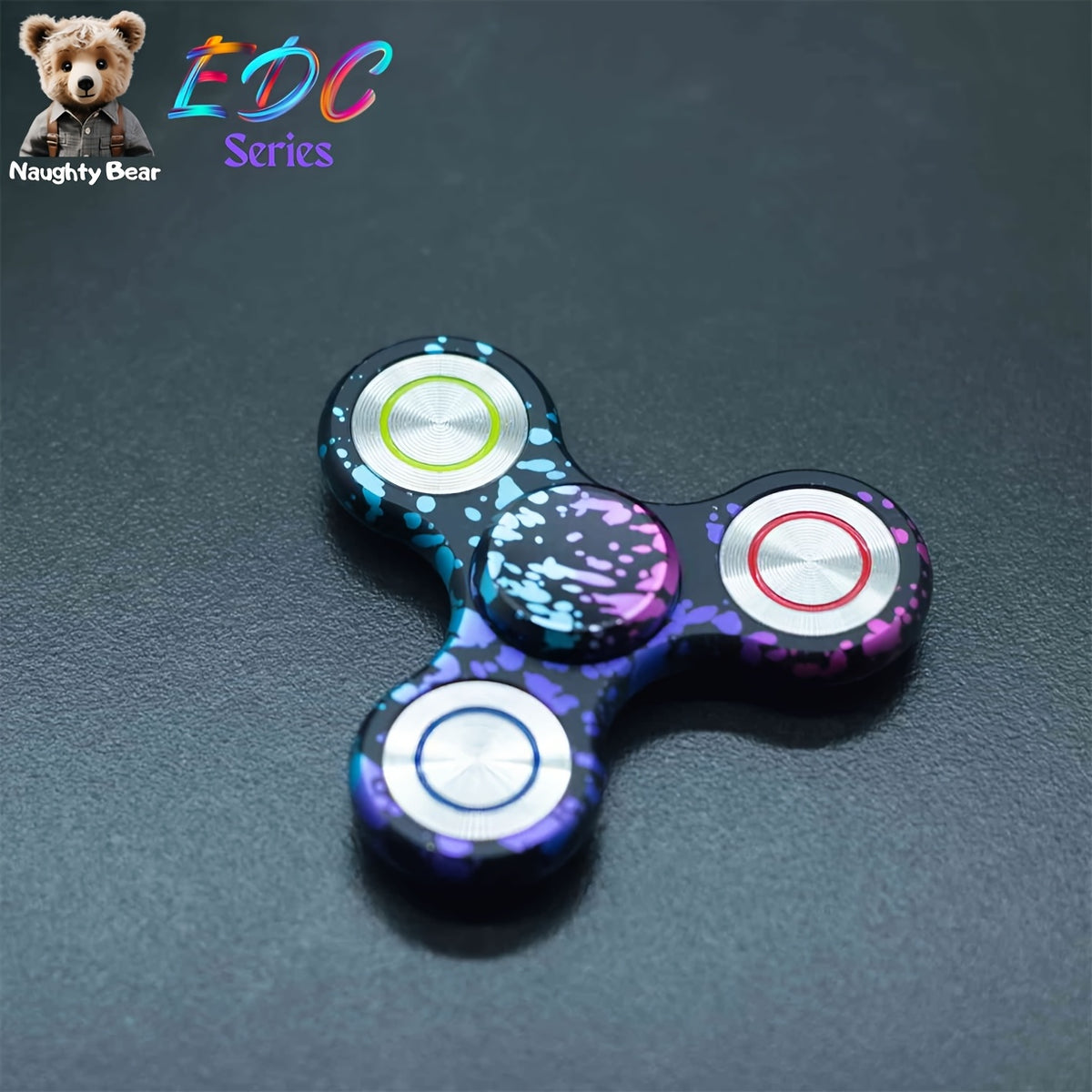 Alloy Fidget Spinner with Stainless Steel Bearing