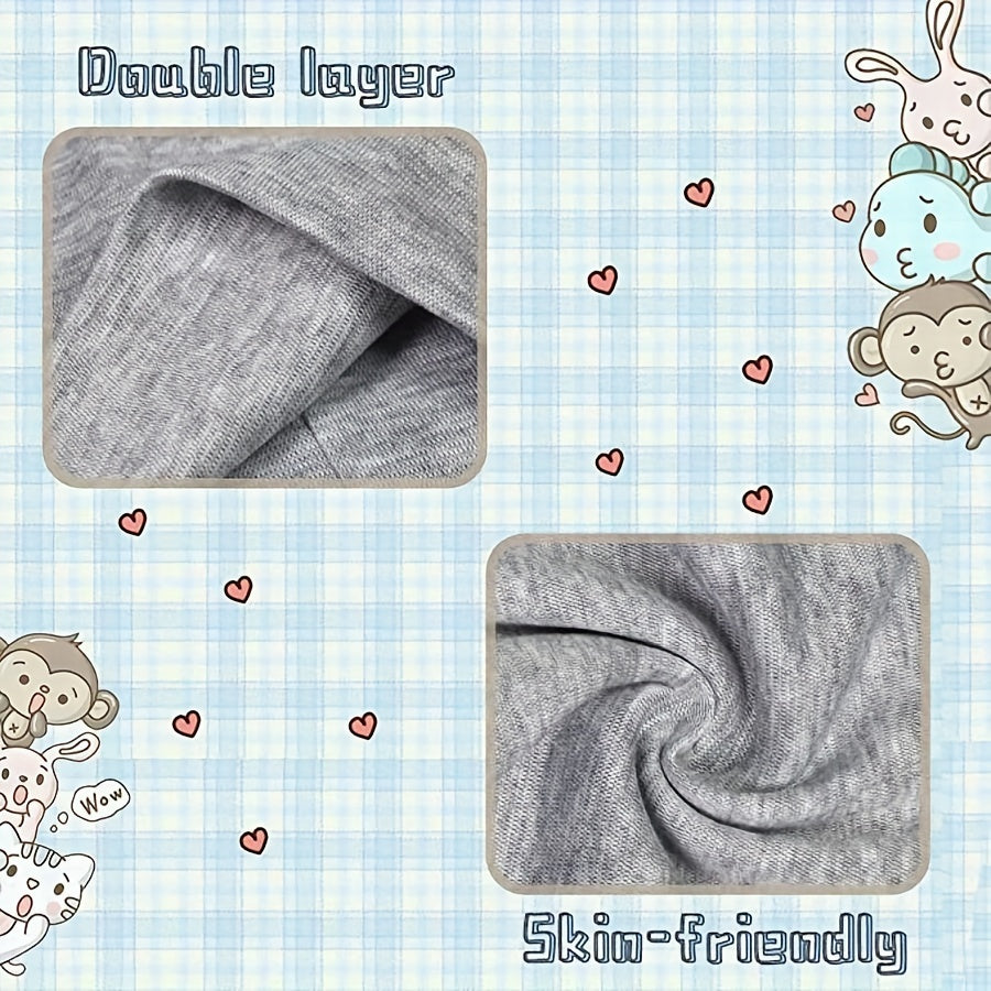 8pcs Baby Hat Soft Knit Cap for Infant Toddler Kids