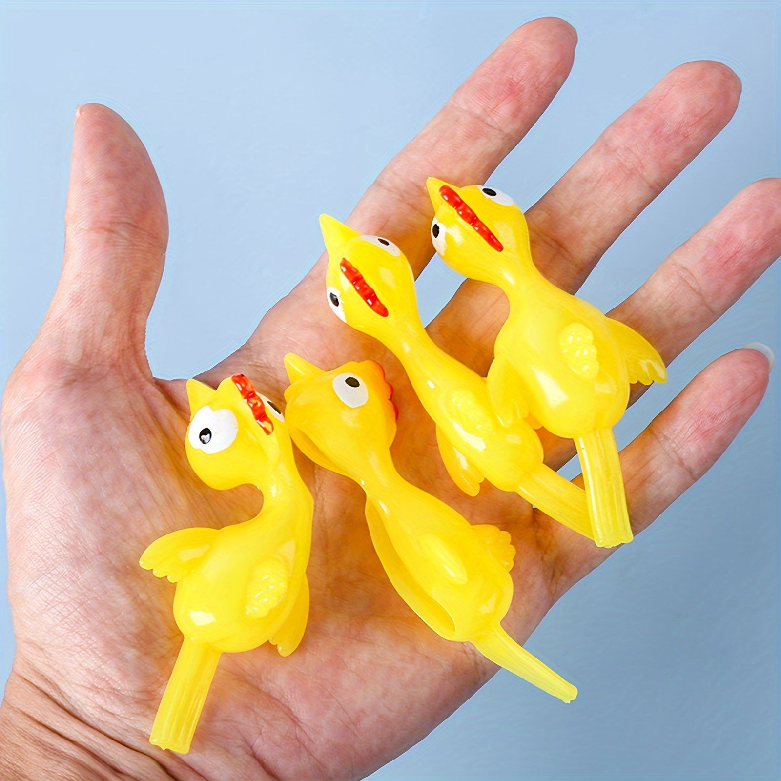 20pcs Ejection Turkey & Chicken Party Toy