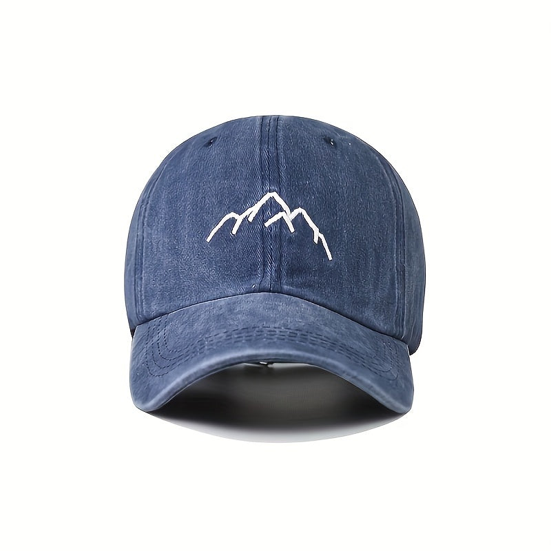 Vintage Embroidered Outdoor Baseball Cap for Sun Protection