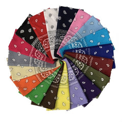 Women's Hair Band Headdress Square Scarf Headscarf Outdoor Couple Accessories