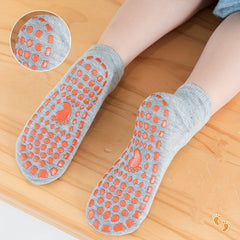 1 Pair Non-Slip Yoga Fitness Socks Soft Breathable Solid Socks