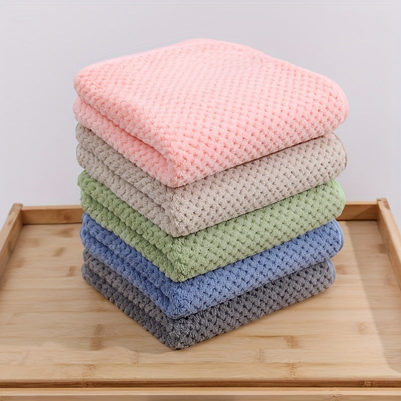 Soft Coral Fleece Hand Towel Quick Drying Skin Friendly Face Towel