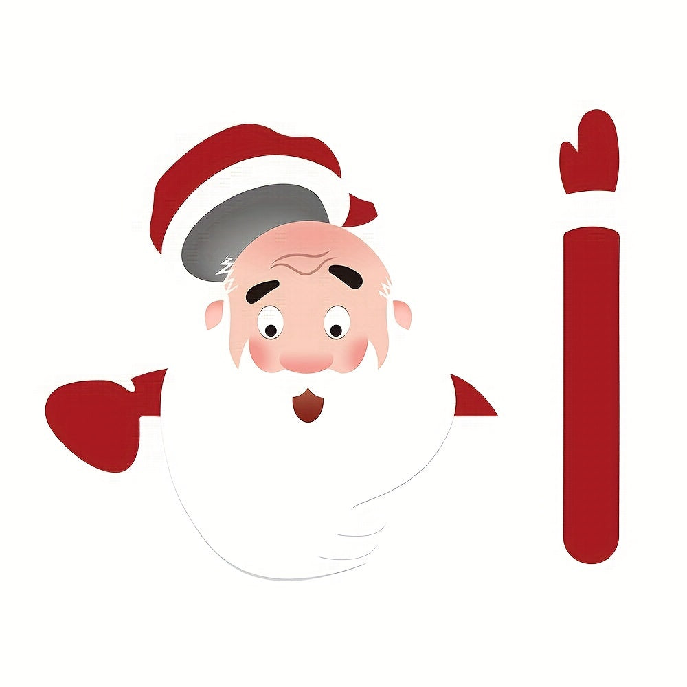 Christmas Car Decoration Sticker Funny Waterproof Self adhesive