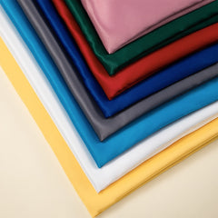 8pcs Multicolor Silk Fabric Pre Cut Squares For Quilting