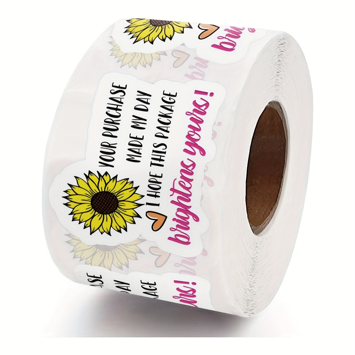 500pcs Small Business Thank You Stickers Roll
