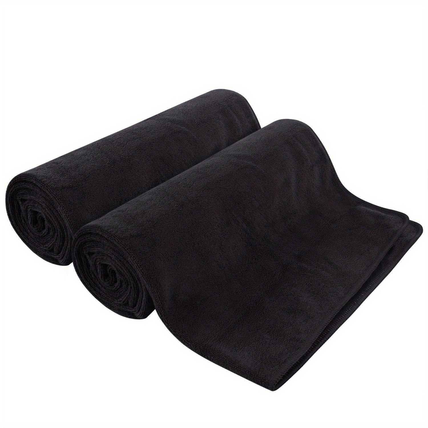 6pcs Microfiber Bath Towel Sets Extra Absorbent Quick Drying