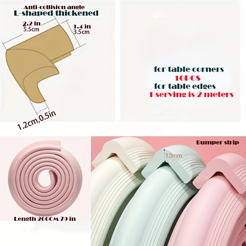 Children's Anti-collision Strip & Corner Cover Set