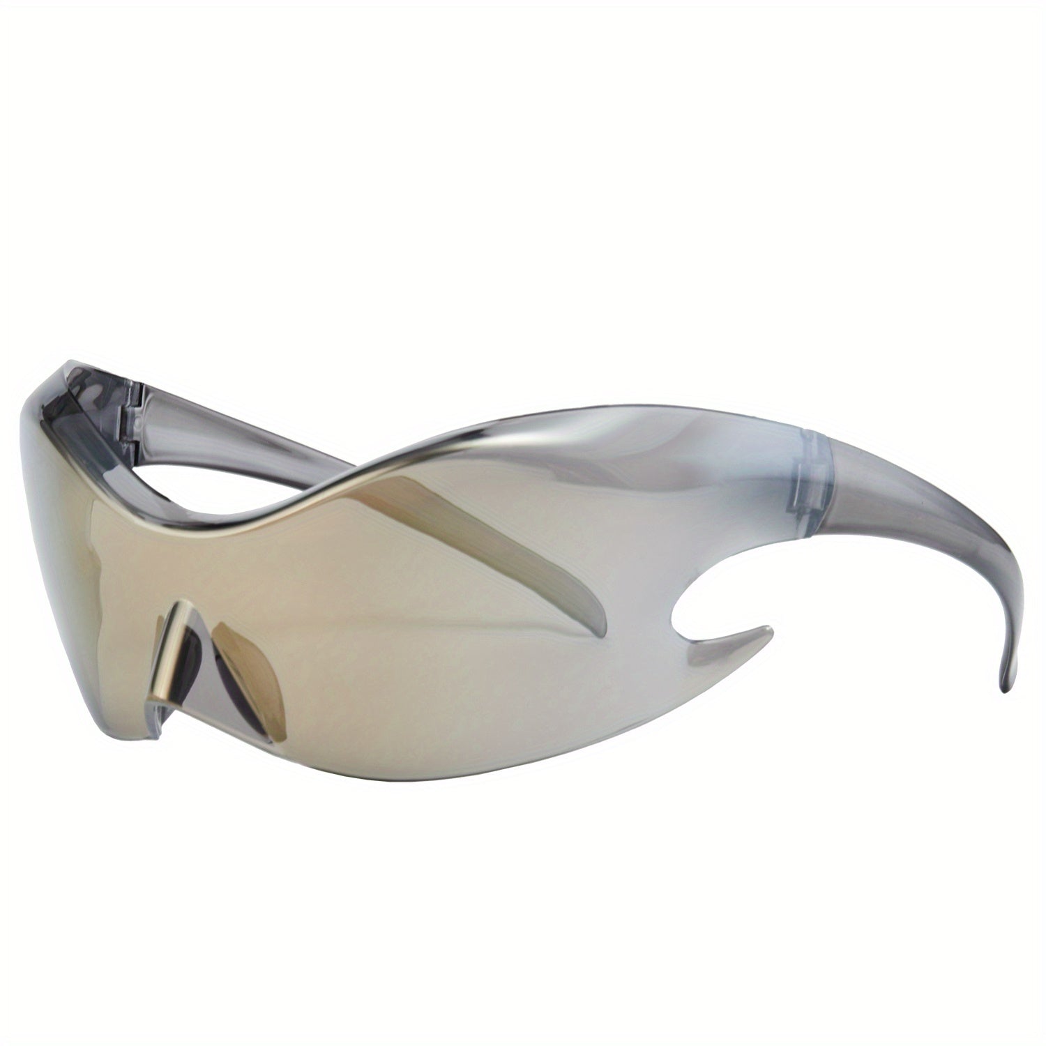 Y2K Sunglasses Wrap Around UV400 Sun Shades Photochromic for Women Men