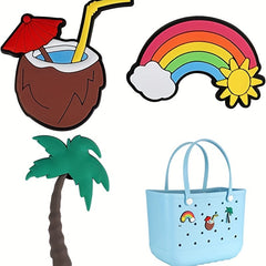 Travel Beach Bag Buckle Cartoon DIY Decorations For Travel Bags
