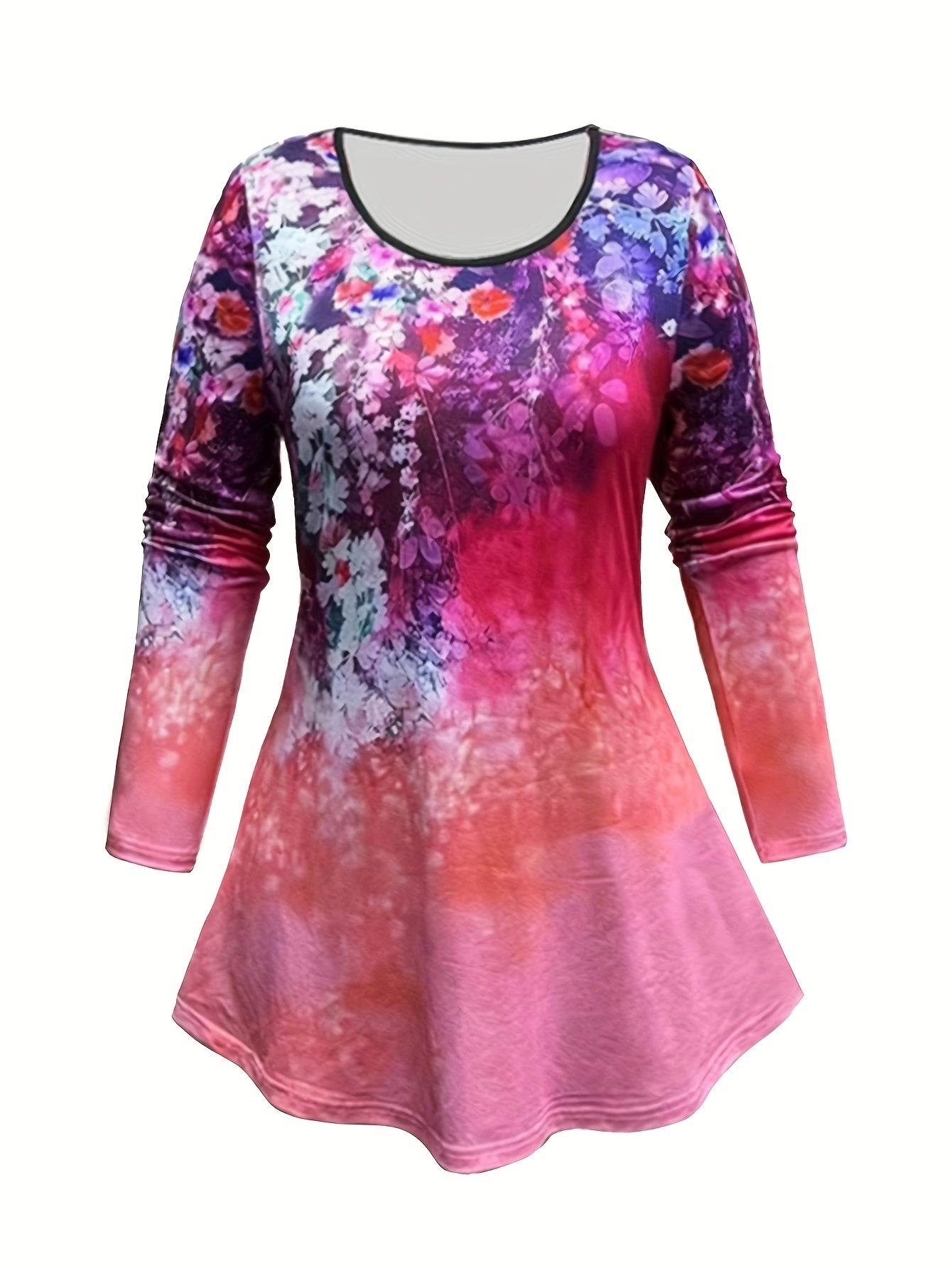  Painting Print Tee & Leggings Set