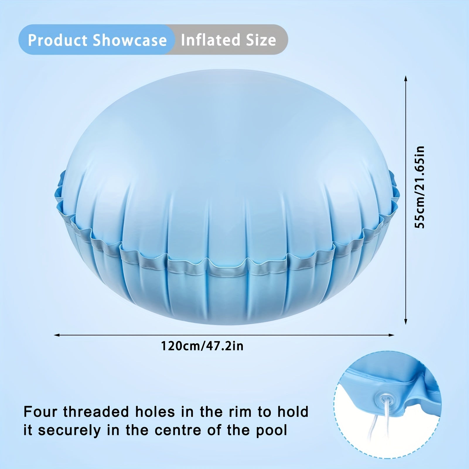 Winter Air Pillow for Above Ground Pools - 121x92 cm