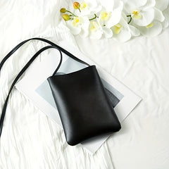Vertical Phone Bag Women's Mini Crossbody Bucket Bag