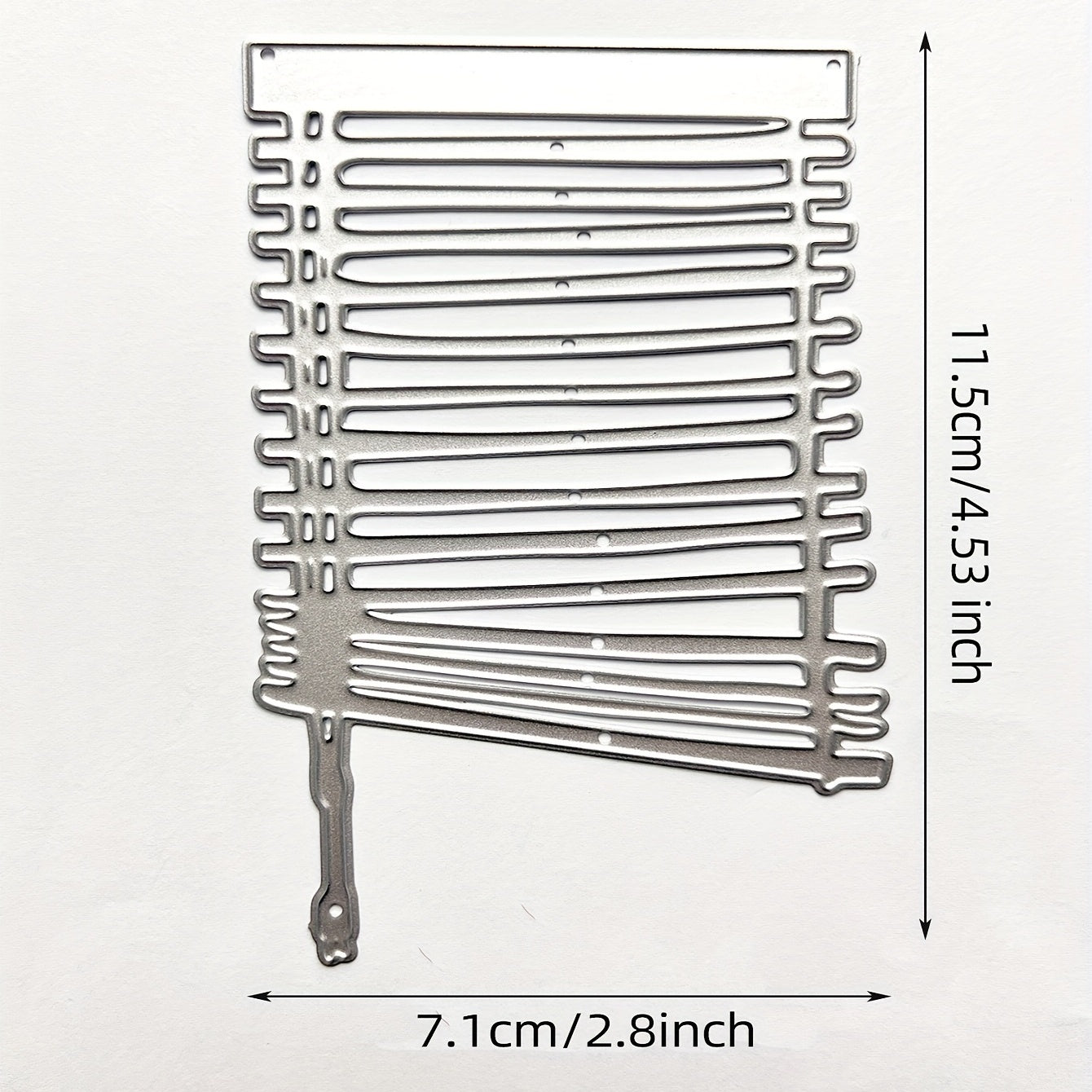 1pc Shutters Metal Die Cuts Curtain Cutting Die Embossing Mold For Card Making
