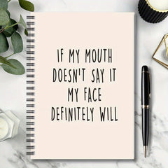 Funny Satire Spiral Notebook Journal 100 Pages Ideal Gift