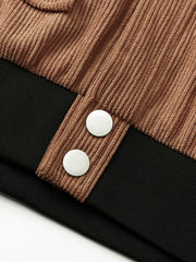 Men's Vintage Stand Collar Button Jackets for Spring & Fall