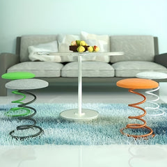 Iron Spring Chair Light Bar Stool Modern Art Furniture