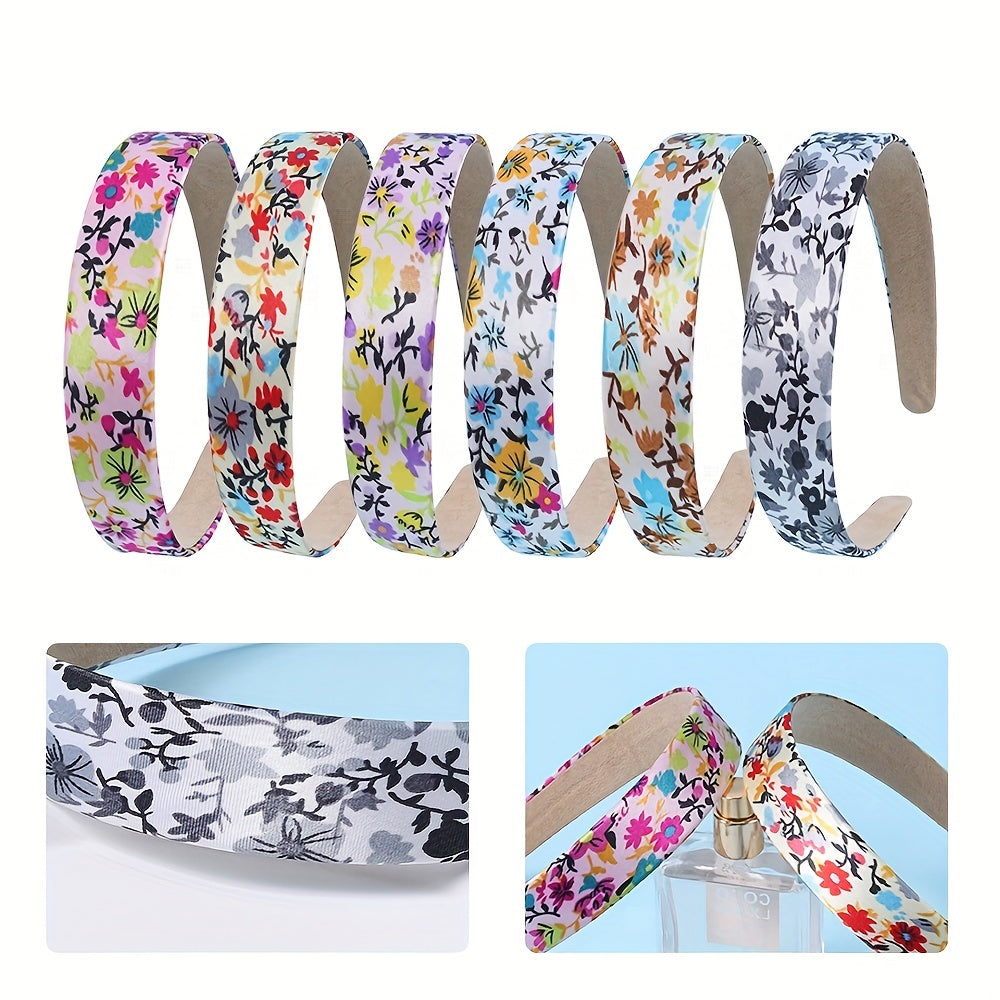 Floral Headband Wide Brim Plum Blossom Head Hoop Hair Accessories