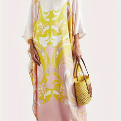  Kaftan Dress Women's Tribal Ombre Maxi Dress