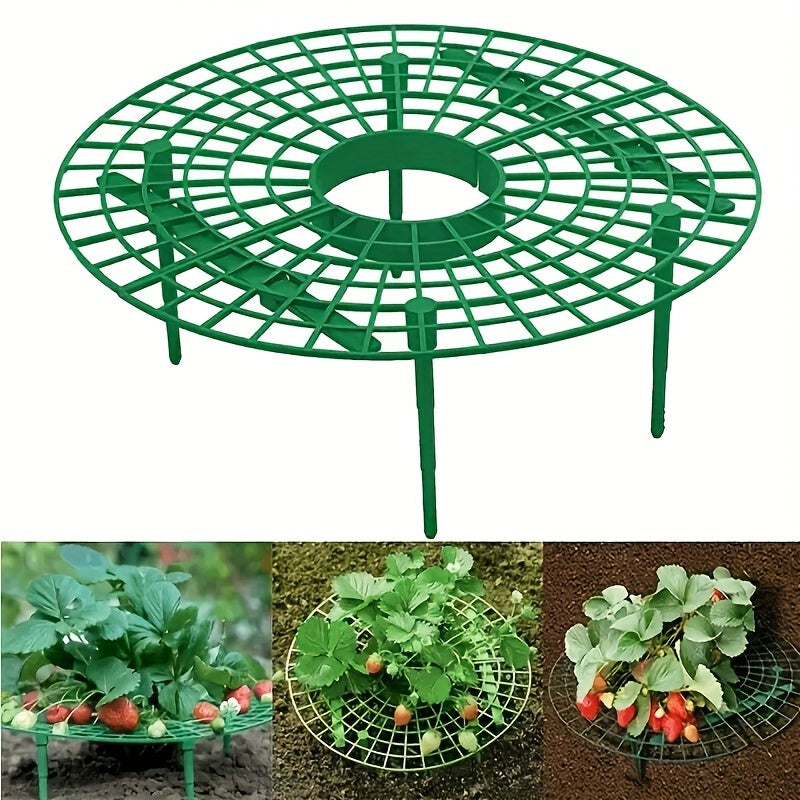 4pcs Strawberry Rack Garden Cultivating Tool