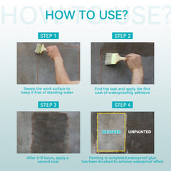 Waterproof Glue for Bathroom Kitchen Roof Leak-proof