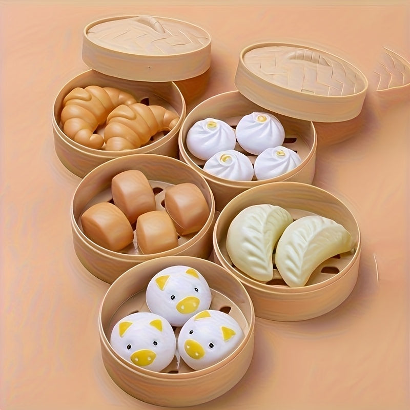 Educational Kitchen Toy Set Role Play Food Toys Learning Cognitive Gift