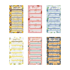 12pcs A6 Spending Tracker Budget Sheets