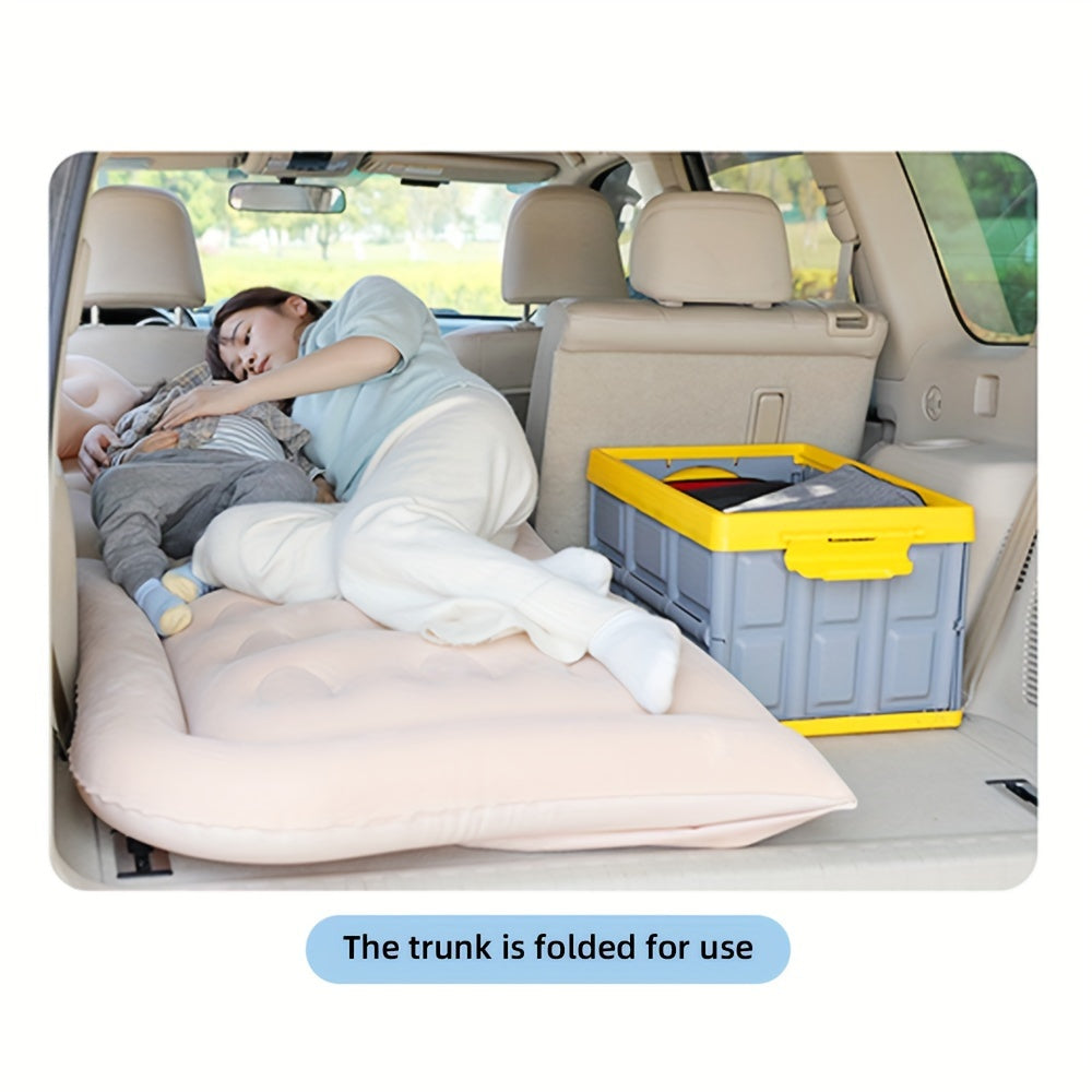 Plush Inflatable SUV Car Bed Mattress