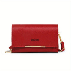 Square Shoulder Bag Minimalist Crossbody Bag For Work Women's Purse
