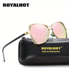 RoyalHot Men's Polarized Driving Sunglasses with Glasses Box