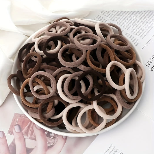 Colorful Elastic Hair Ties for Outdoor Activities and Travel