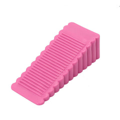Door Bottom Stop Door Wedge Windproof Fixed Rubber for Door Gap Up to 1