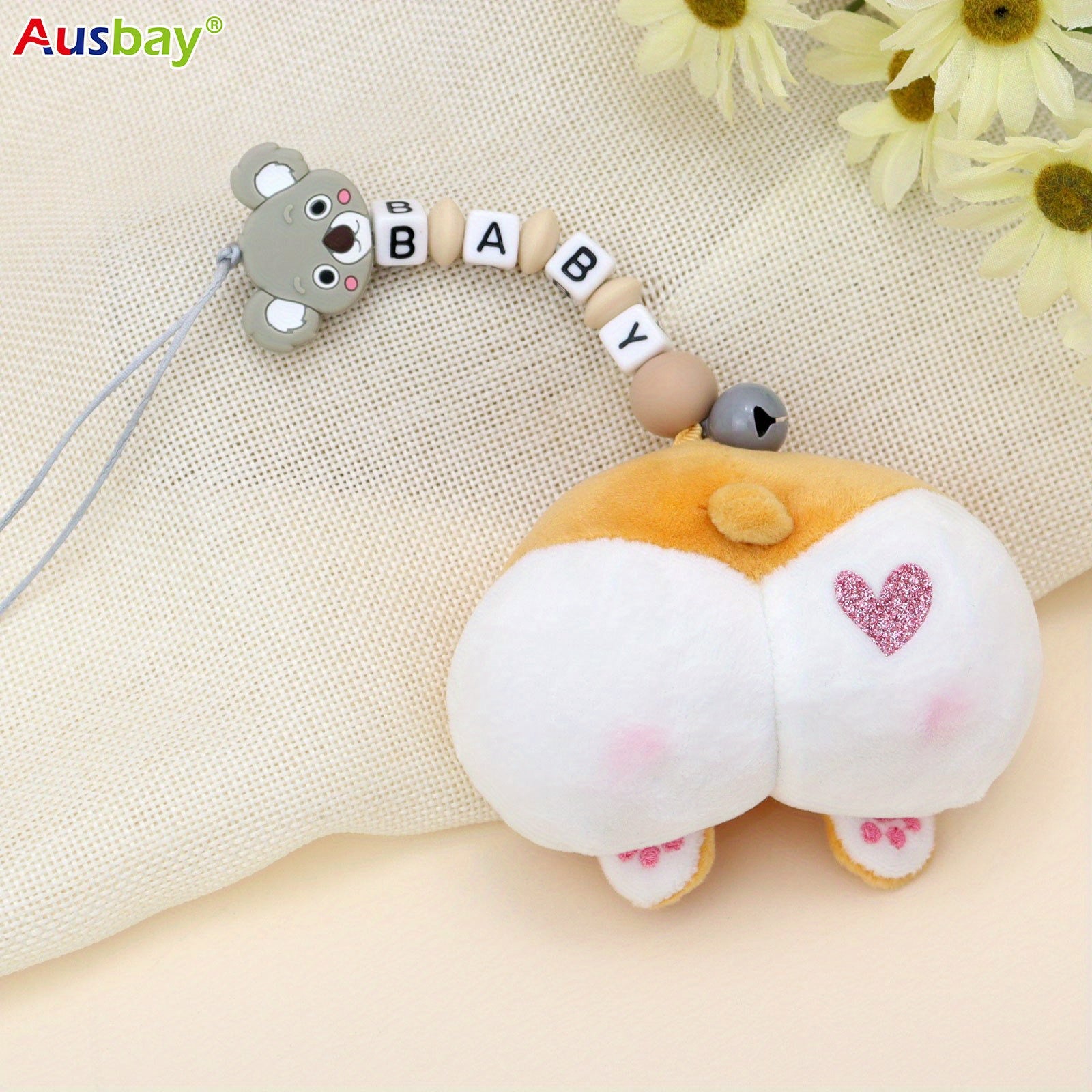 Personalized Pacifier Chain For Baby Boys And Baby Girls