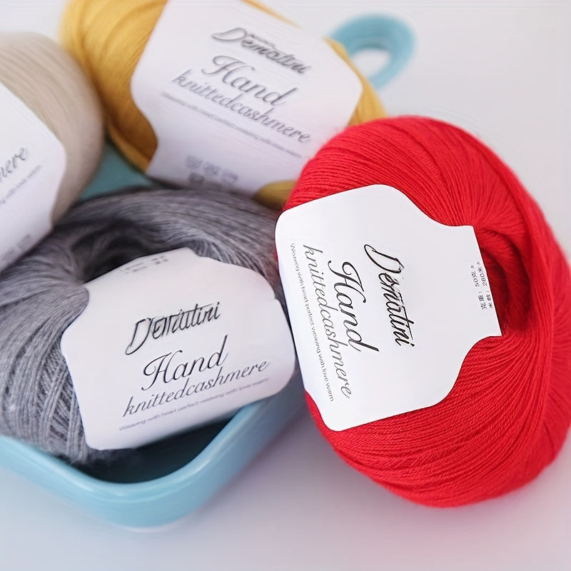 2pcs Wool Thread Braidable Cashmere Scarf Baby Sweater Thread