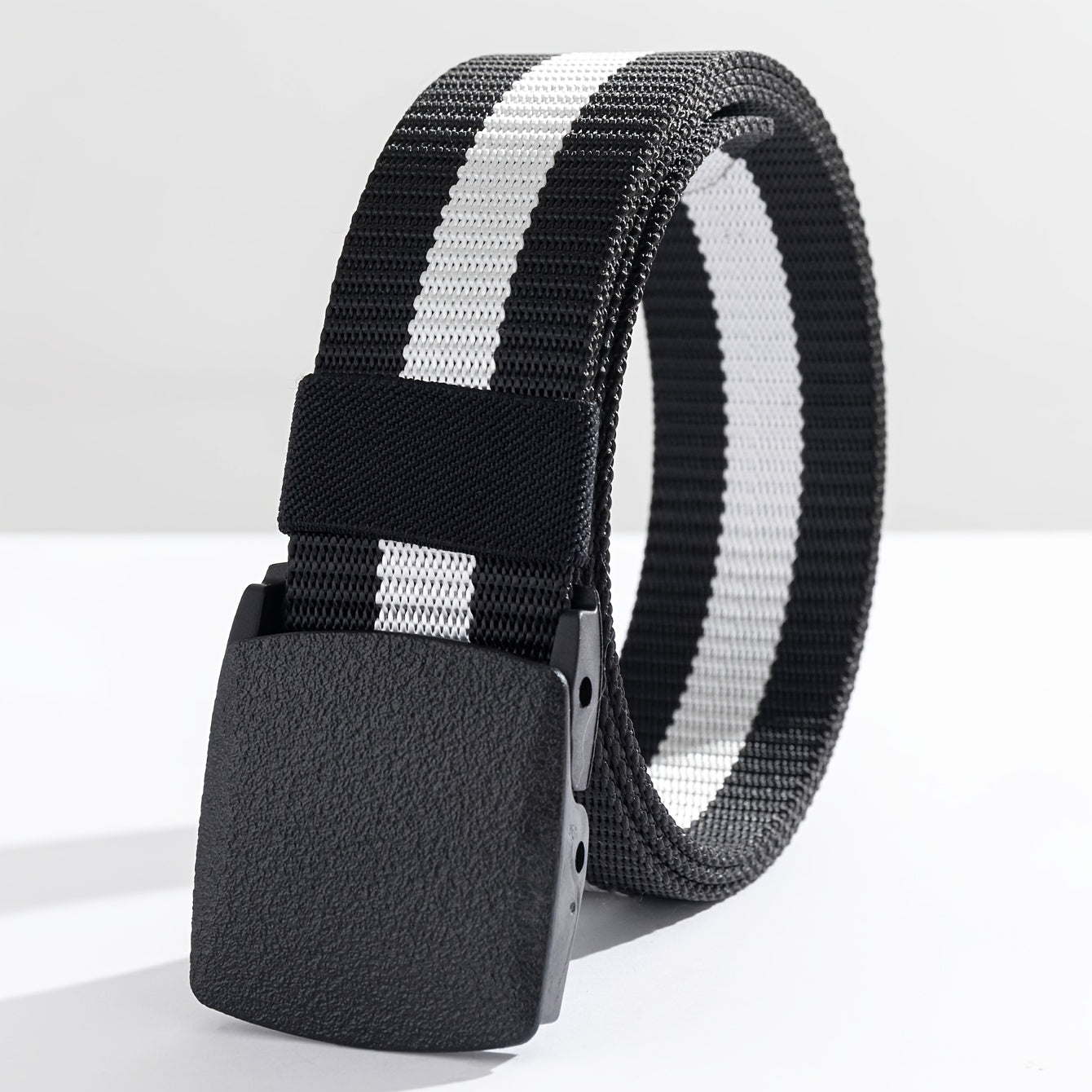 Tank Pattern Nylon Belt