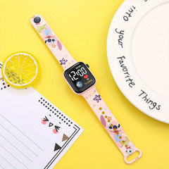 LED Stitch Watch - Luminous Display, Sleek and Stylish Wristwatch