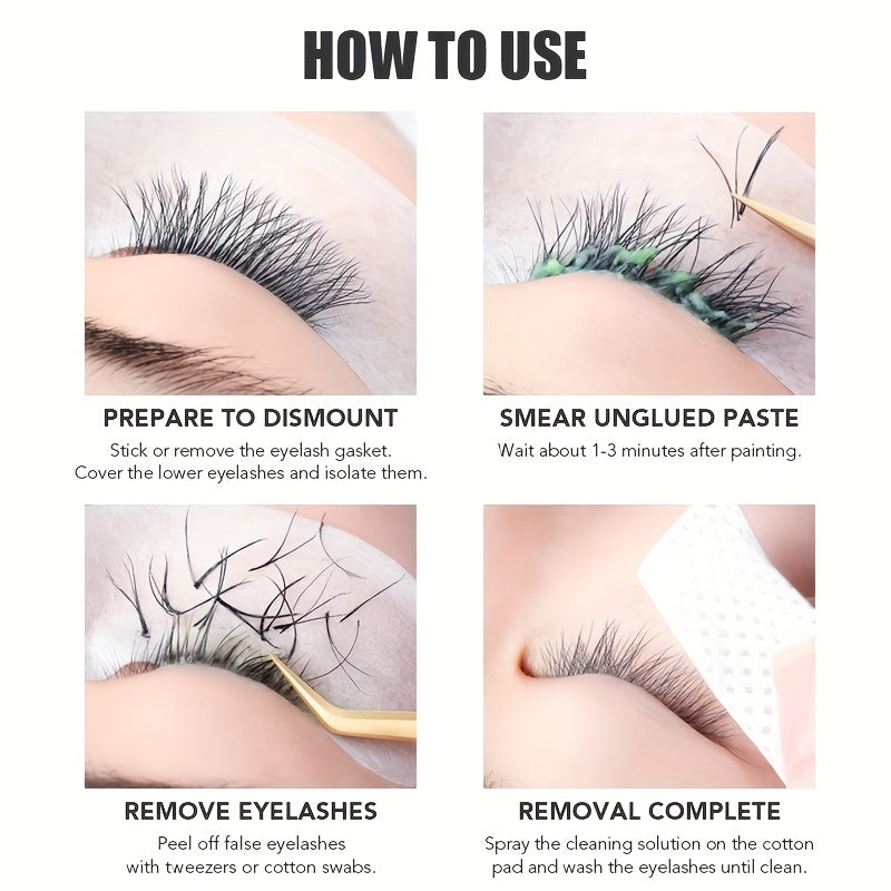 Eyelash Extension Remover Glue 10g - Quick Painless Removal No Irritation