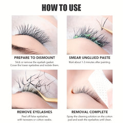 Eyelash Extension Remover Glue 10g - Quick Painless Removal No Irritation