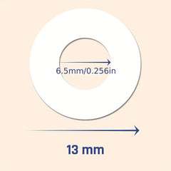 Adhesive Hole Reinforcement Stickers for Loose Leaf Books