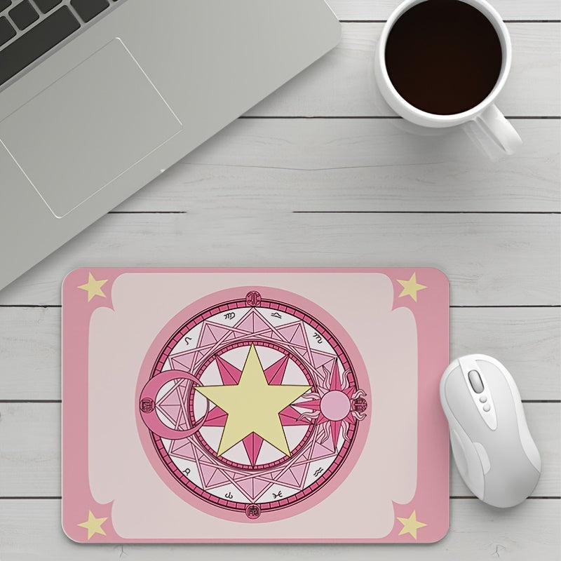 Cartoon Small Mouse Pad Thickened for Work Game Office Home